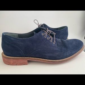 Ted Baker Blue Suede shoes